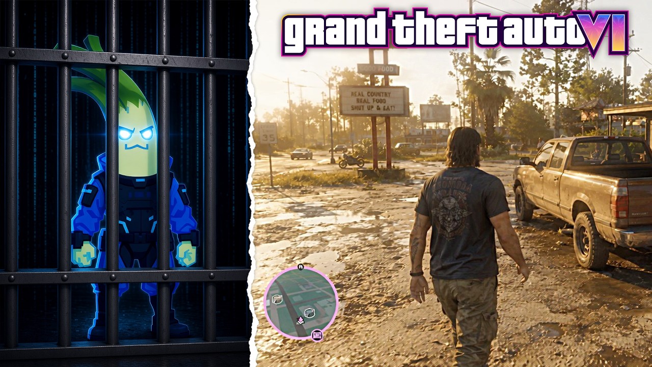 ЛИЧНОСТЬ CYBERLEEK РАСКРЫТА... 14-Й УТЕКШИЙ РОЛИК С ГЕЙМПЛЕЕМ GTA 6 И ЧТО ОН СДЕЛАЕТ ДАЛЬШЕ!