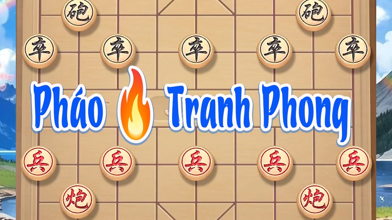 Pháo Tranh Phong🔥: Hai khẩu pháo lao thẳng vào nhau, trung lộ nổ tung như chiến trường.