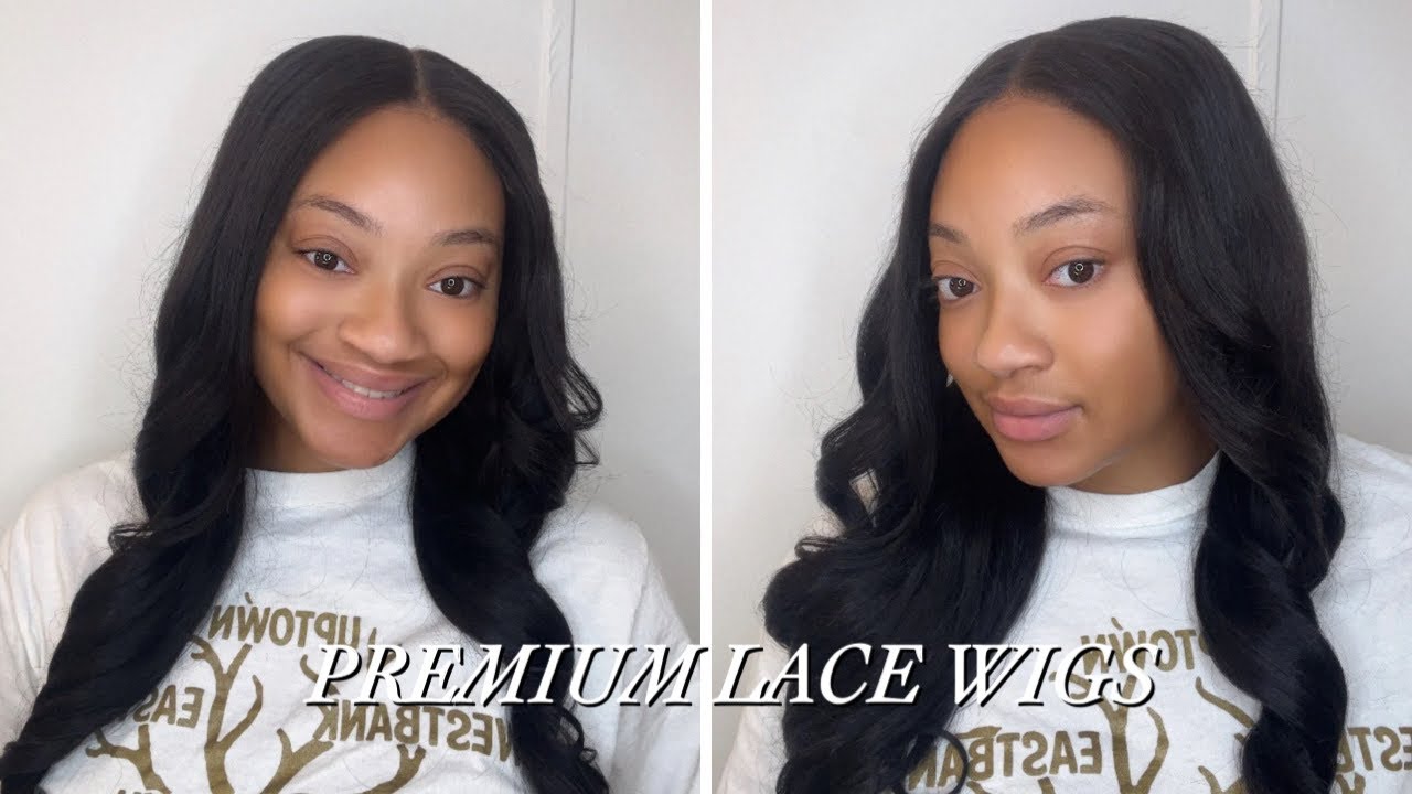 CLOSURE WIG GLUELESS INSTALL FT. PREMIUM LACE WIG