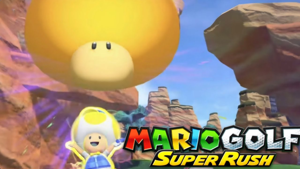 Mario Golf Super Rush: A Mushroom's Rush