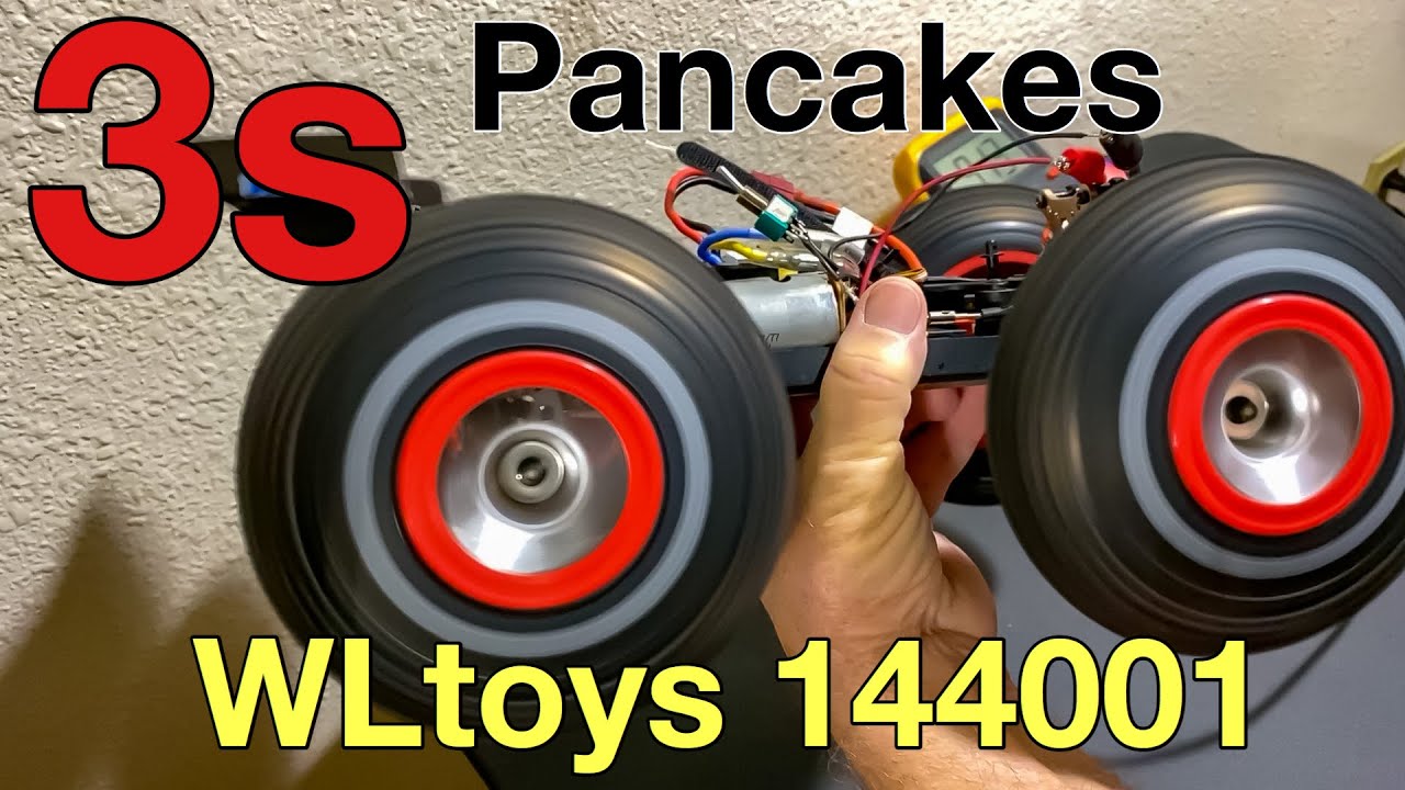 WLtoys 144001 diode mod test