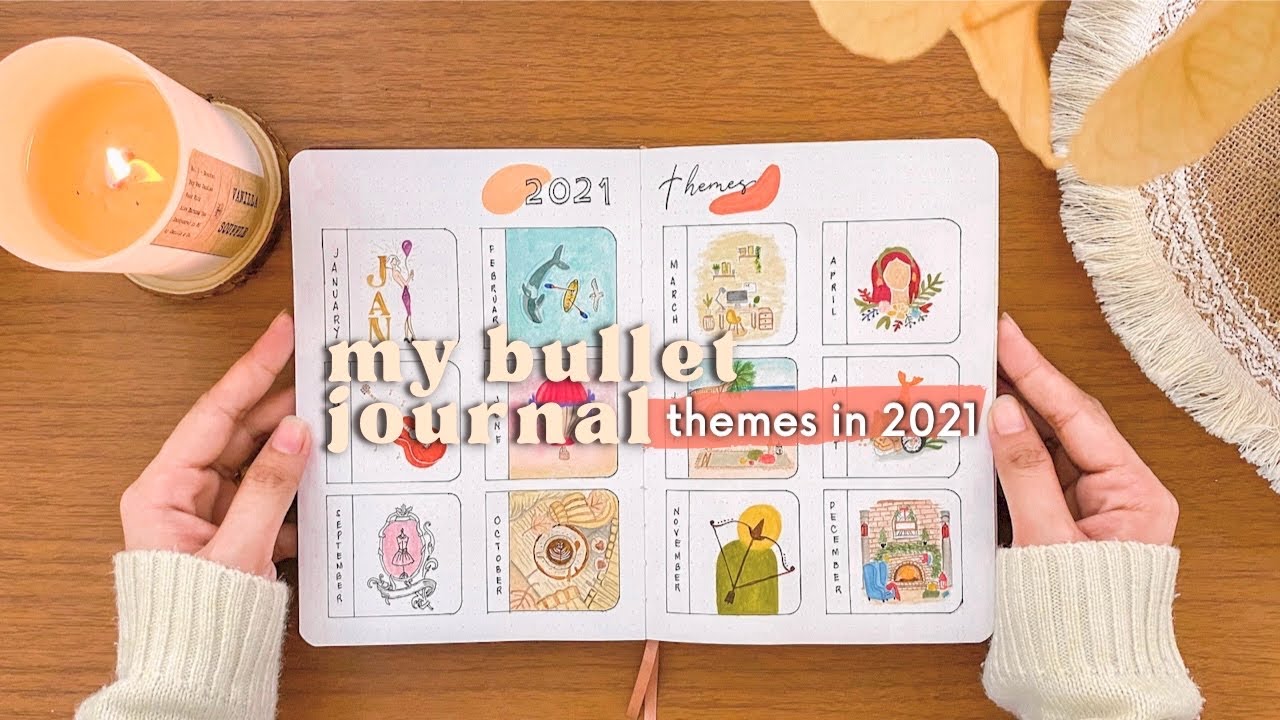Bullet Journal Themes of 2021 • How I Plan My BuJo Themes
