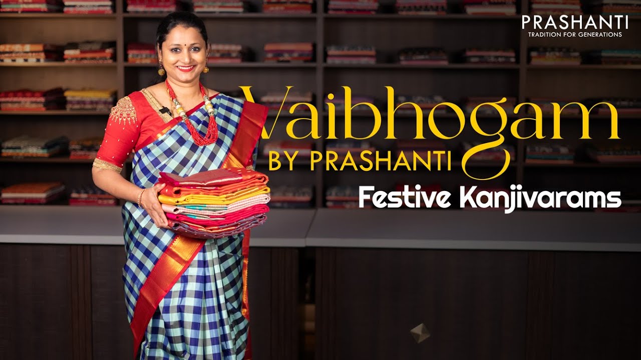 Vaibhogam - Festive Kanjivaram Silks @ Rs.4650/- | Prashanti | 25 June 24