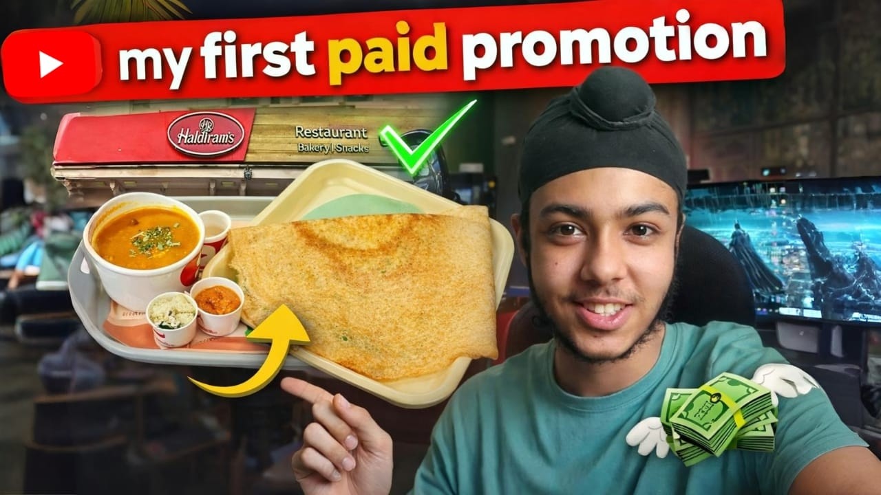 I Got My First Paid Promotion 😱 | Haldiram's Vlog | Big Milestone