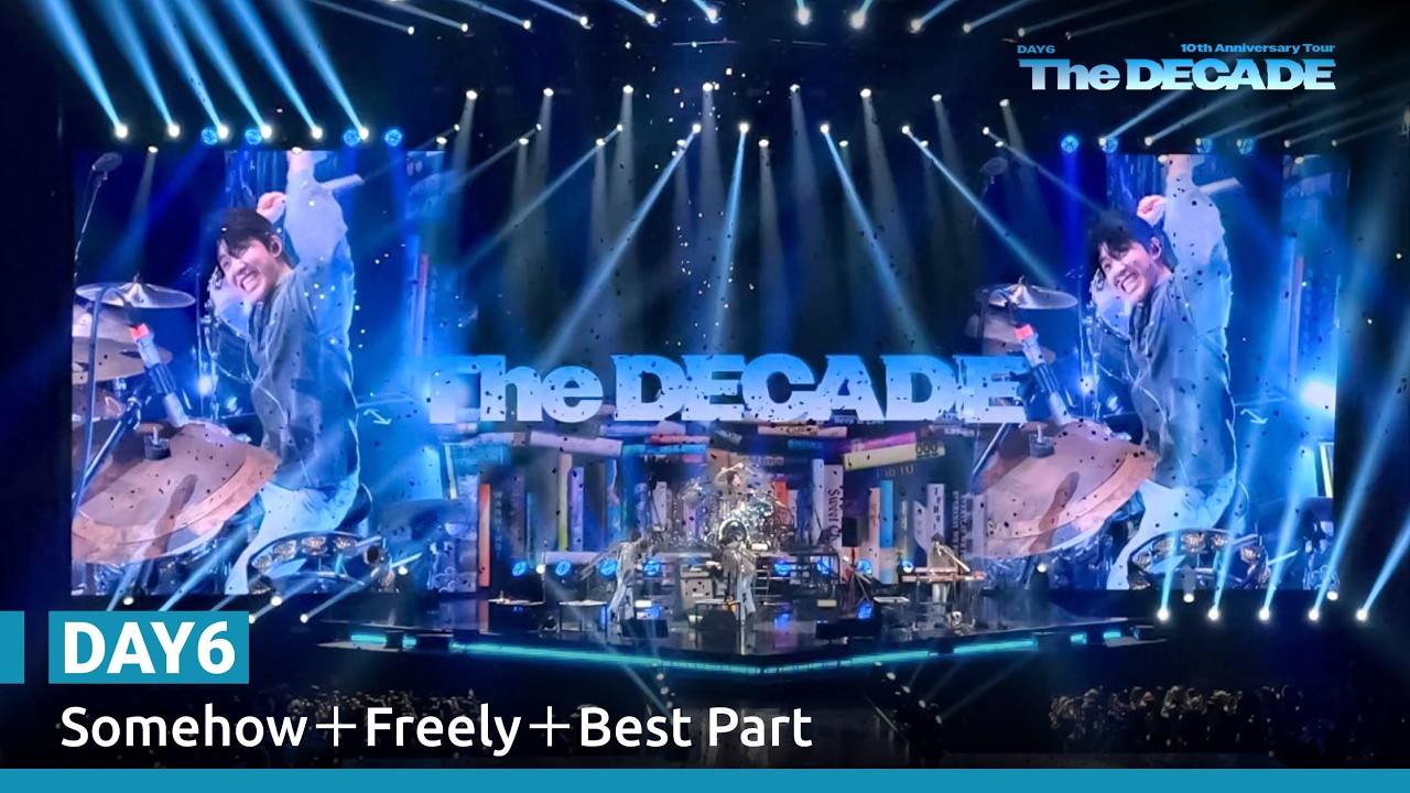 4K | 260308 DAY6 데이식스－Somehow＋Freely＋Best Part｜The DECADE in TAIPEI
