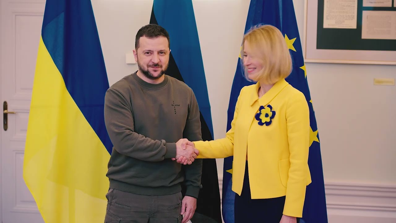 President Karis kohtus president Zelenskõiga