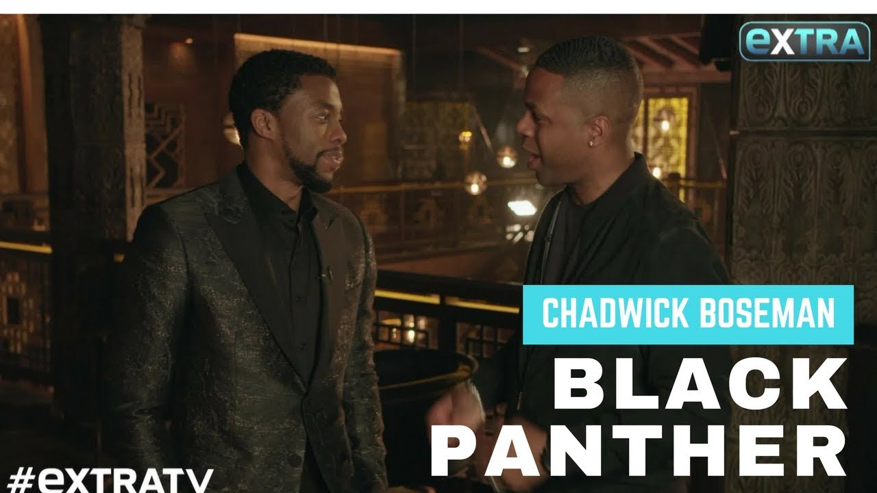 Chadwick Boseman Exclusive from the Top-Secret 'Black Panther’ Set