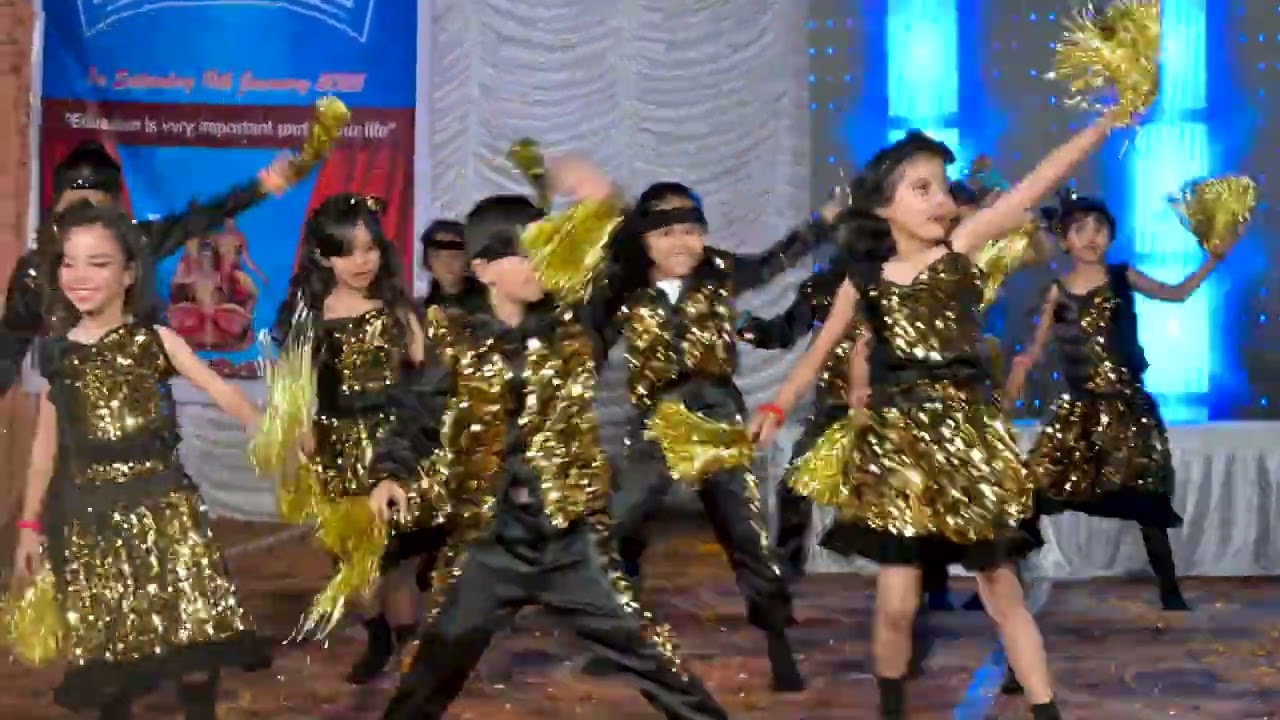 Bollywood dance by Class 1 students