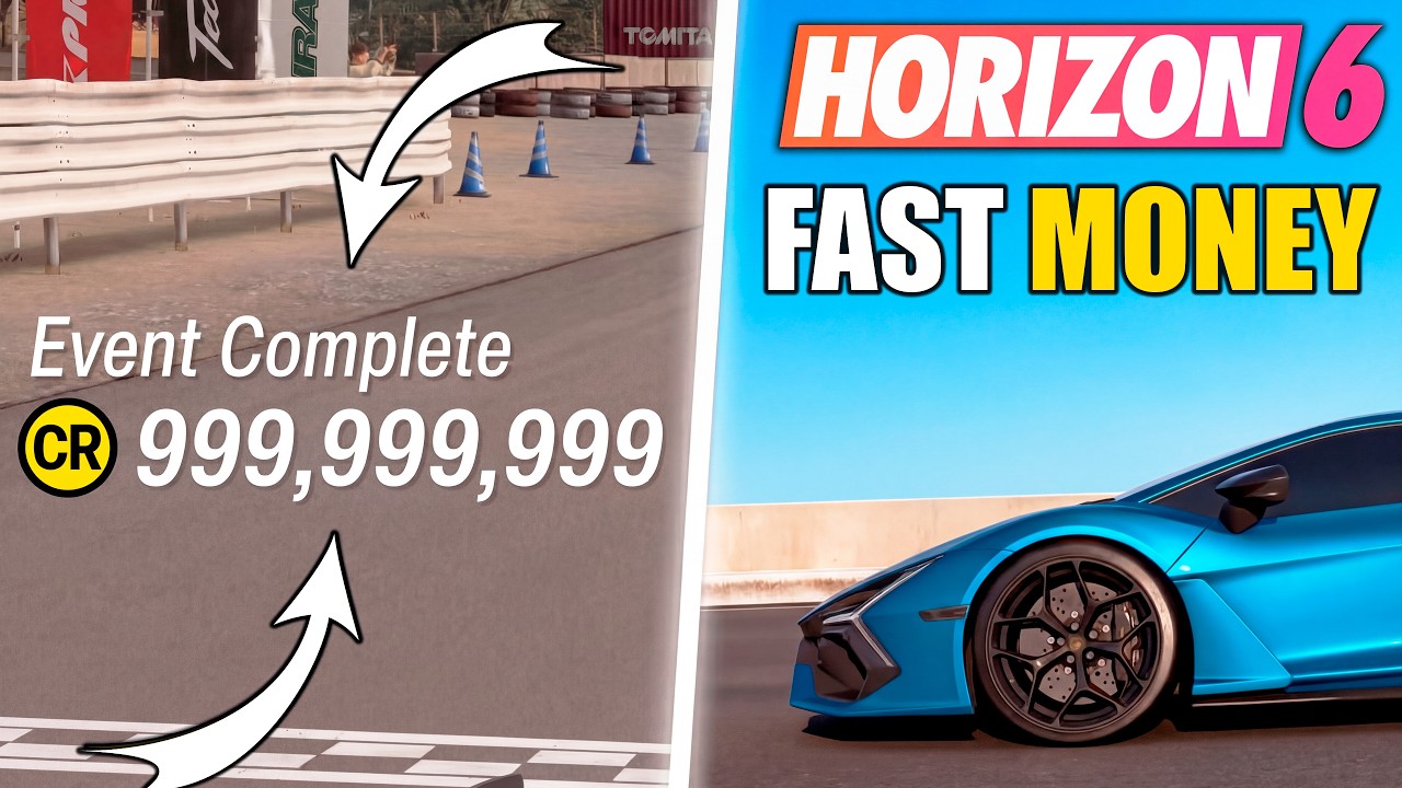 НОВЫЙ САМЫЙ КРУПНЫЙ ДЕНЕЖНЫЙ ГЛЮК в FORZA HORIZON 6 - 999 миллионов кредитов за 10 МИНУТ - Глюк н...
