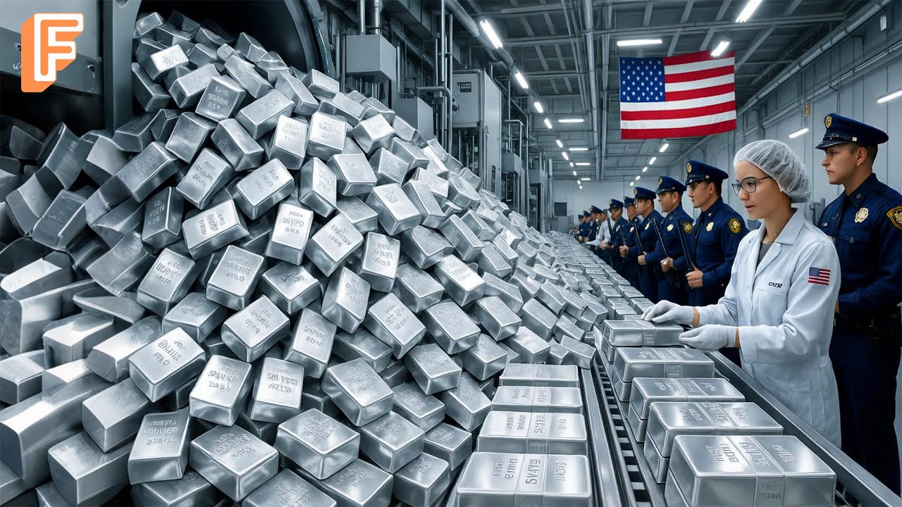 How Millions of Silver Bars Are Made | From Mining To Factory