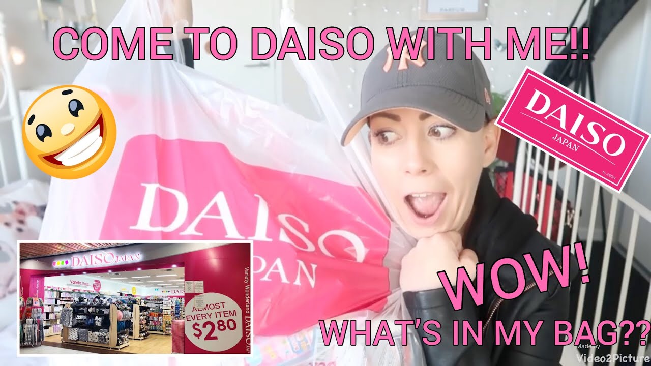 COME DAISO SHOPPING WITH ME!! CUTE JAPANESE STORE!! WOW!!