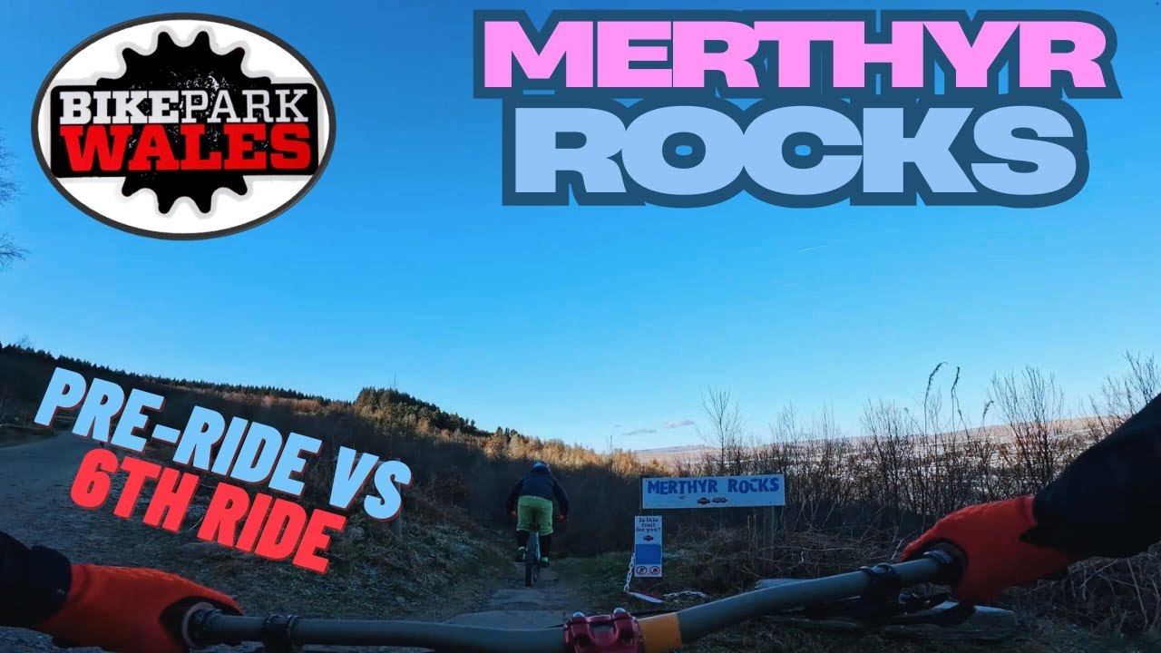 Merthyr Rocks full run on my first Time at Bike Park Wales | #mtb #mtbuk #bpw