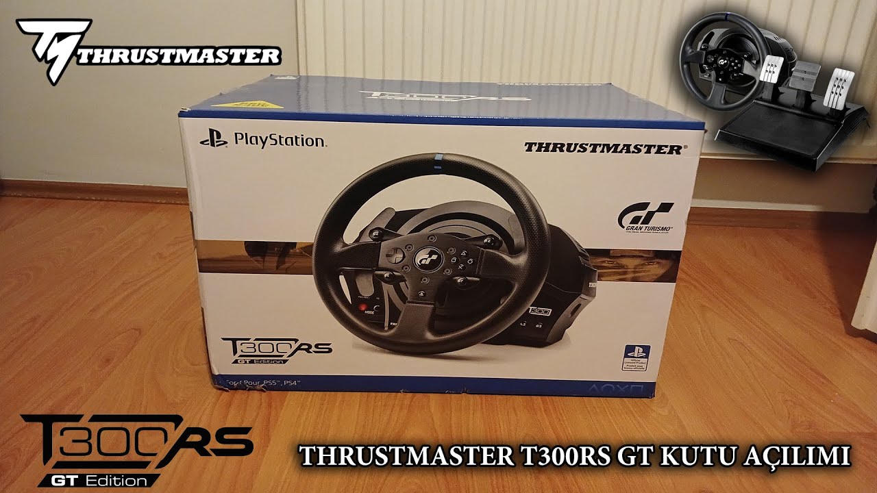 YENİ DİREKSİYONUM THRUSTMASTER T300RS GT - KUTU AÇILIMI - ETS 2 TEST SÜRÜŞÜ