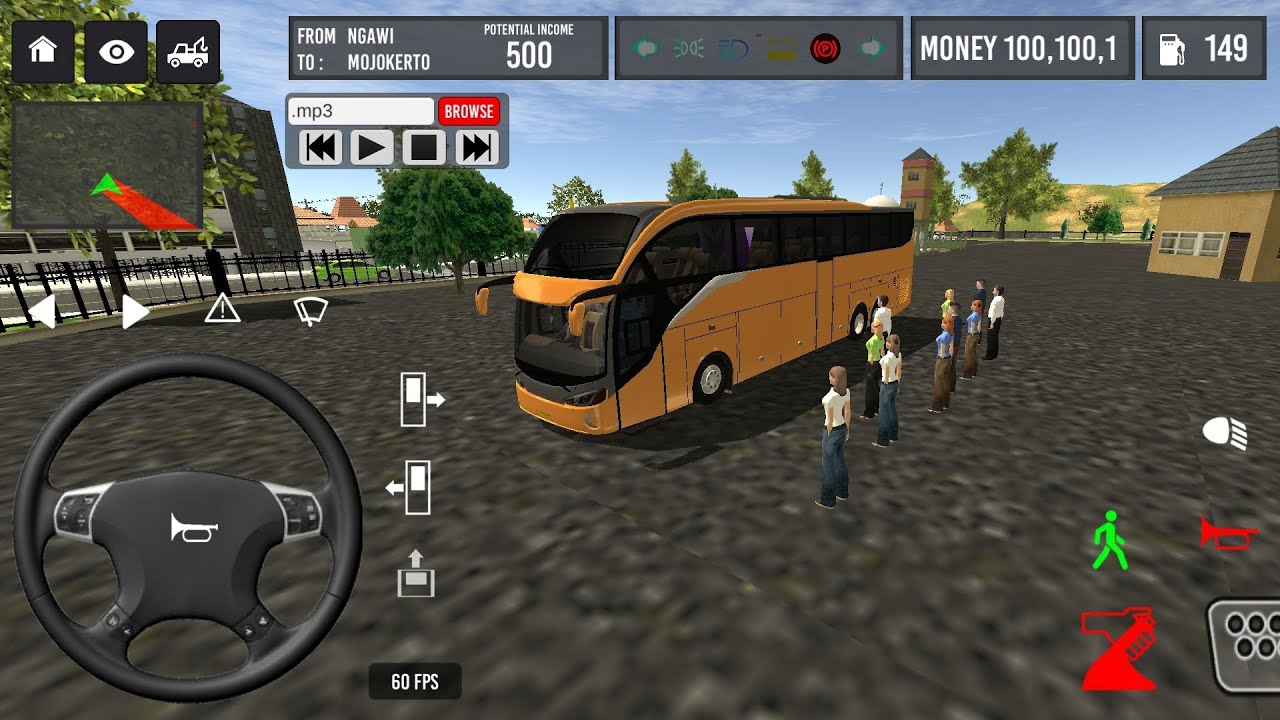 Euro coach bus simulator 🚌😍 newcoach bus simulator part- 4 Androidgameplay