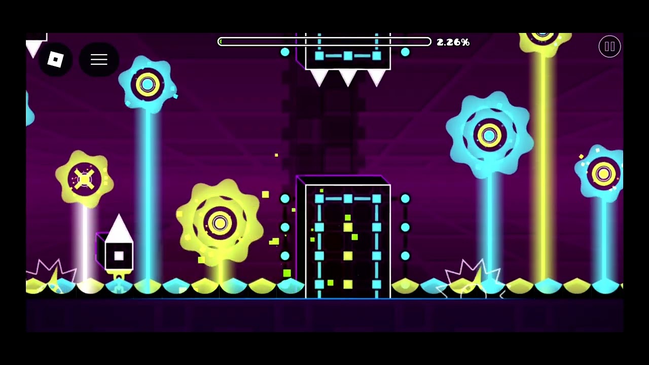 Ich Teste Geometry Dash in Roblox (viel Geiler als das Originale)