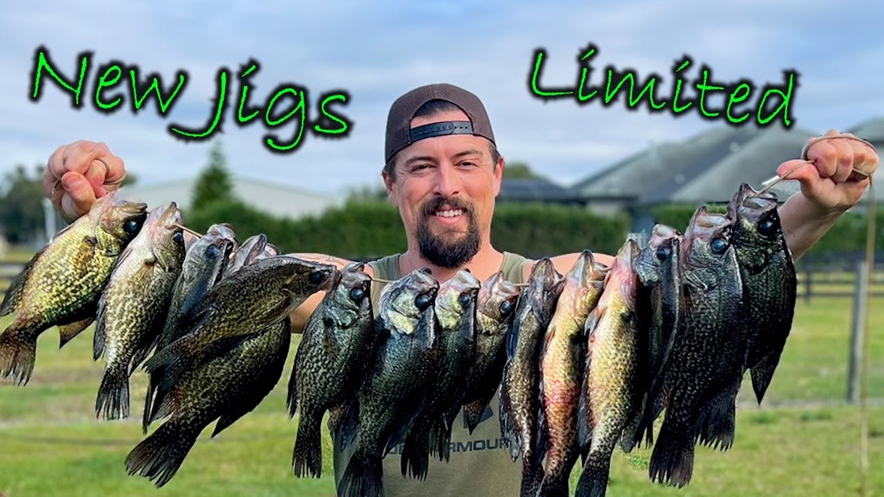 Crappie Fishing Lake Monroe, FL. Trying out NEW JIGS!!
