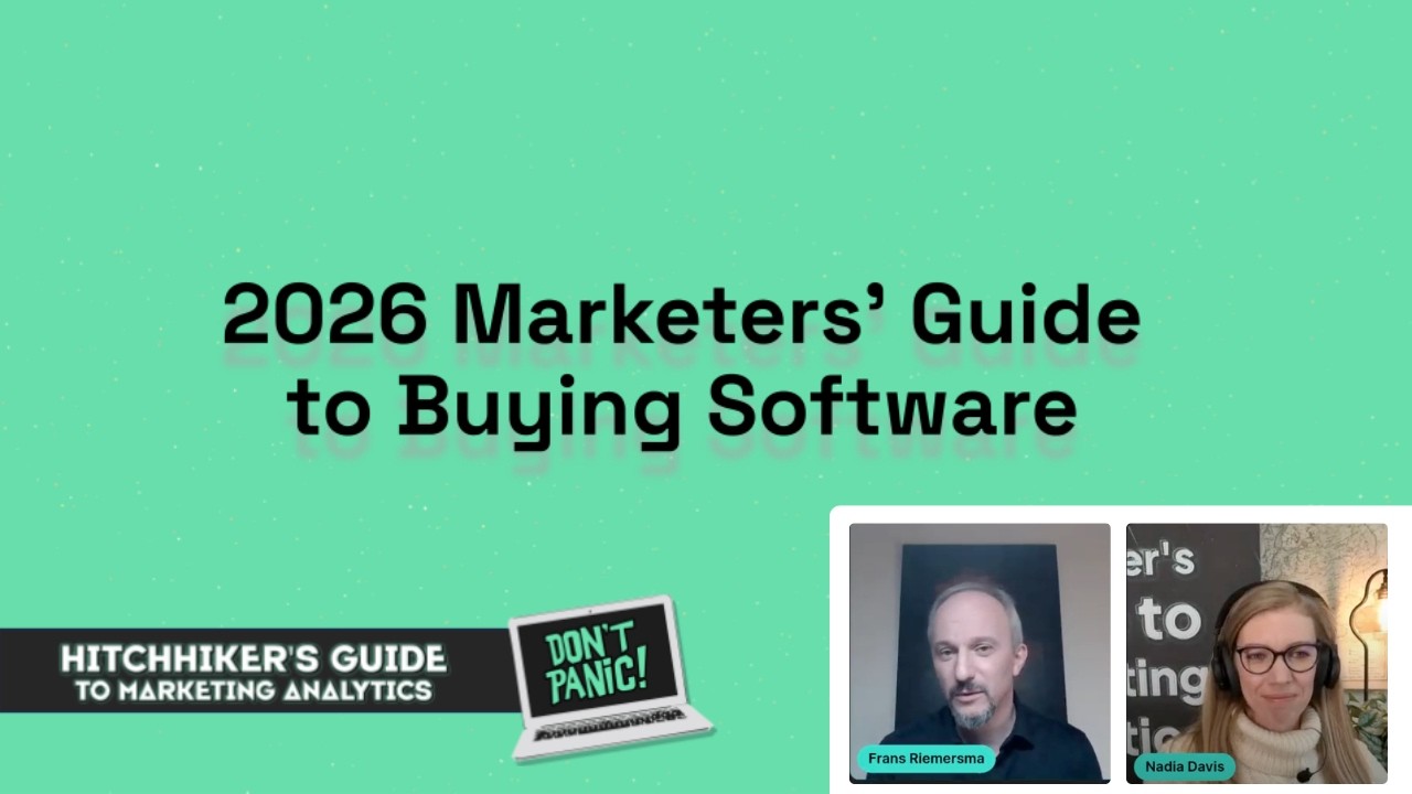 The 2026 Marketer’s’ Guide to Buying Software like Your Job Depends on It with Frans Riemersma