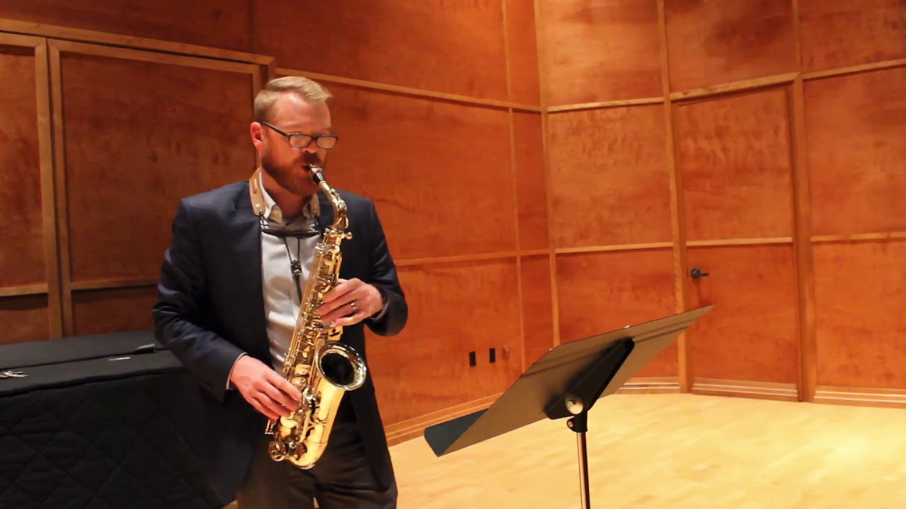 Ferling Etude No. 26 || James Barger, Saxophone