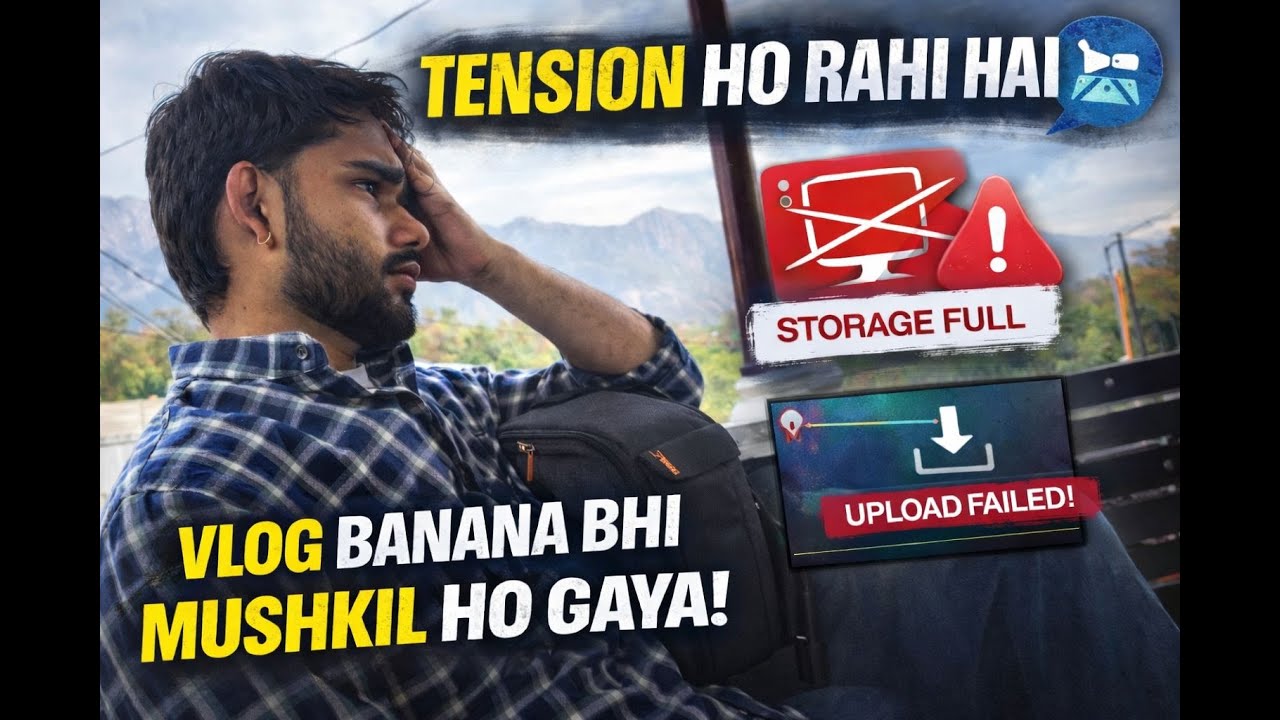 Kabhi Storage Problem, Kabhi Upload Fail 😔 | Inspired by Saurav Joshi