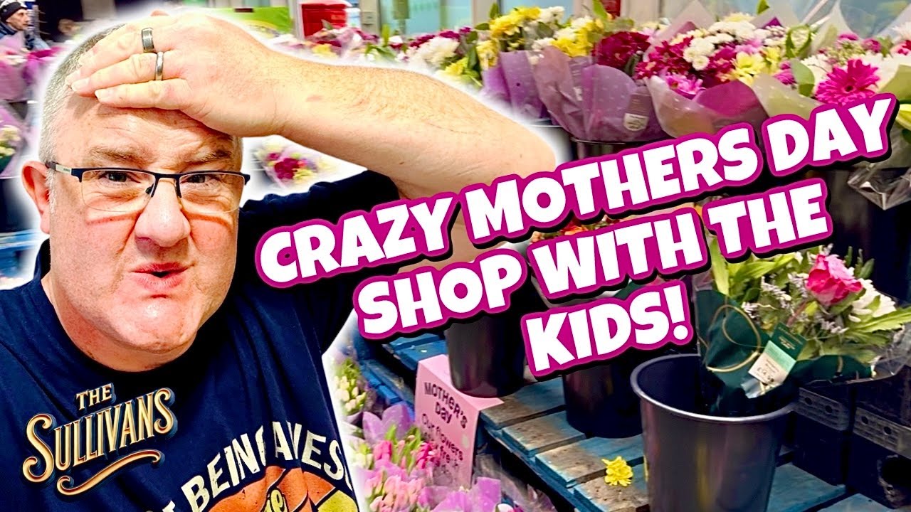 ** CRAZY Mother’s Day Shop With KIDS 💐 ** ASDA, TESCO, Home Bargains HAUL