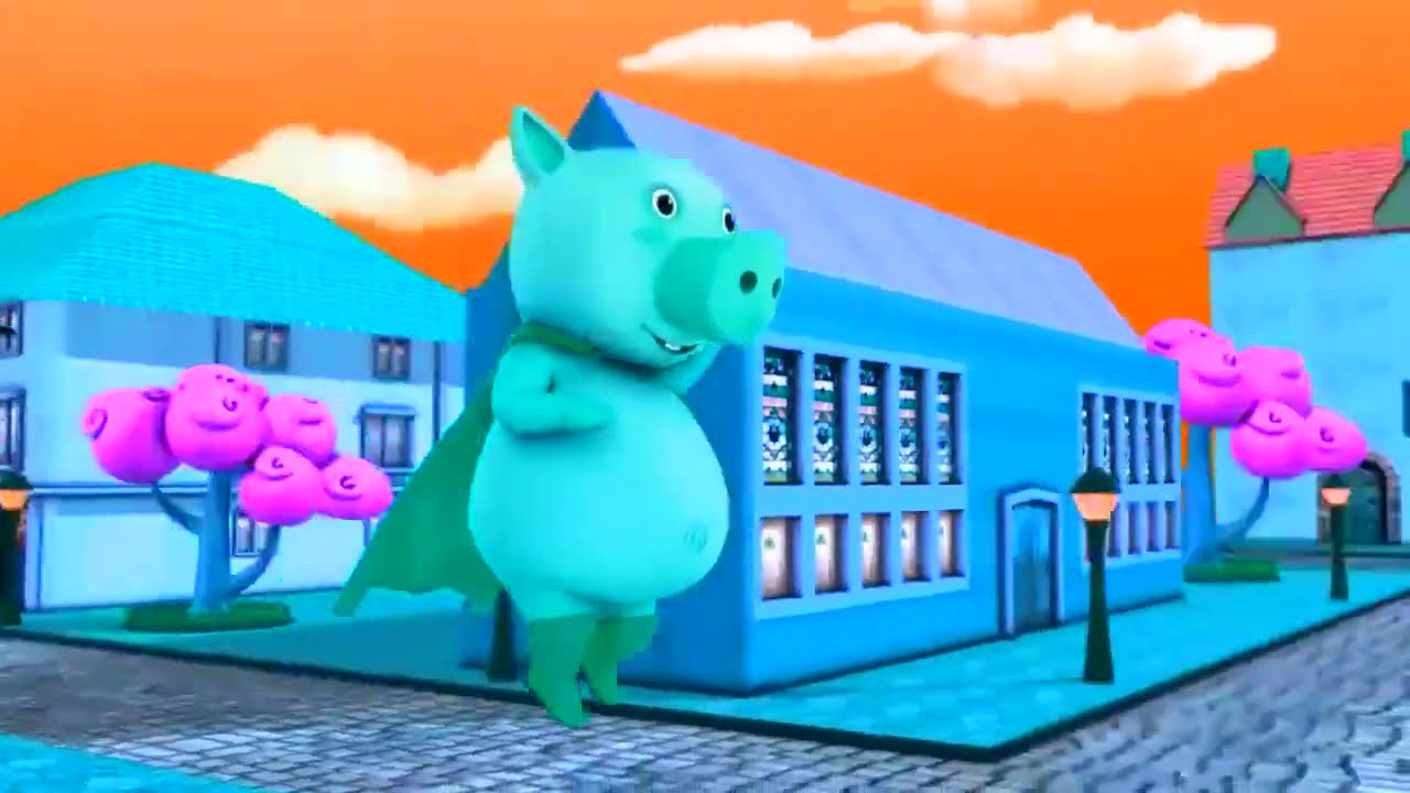 LittleBabyBum London Bridge Saved By The Super Pig Intro Logo Sponsored by Klasky Csupo 2001 Effects