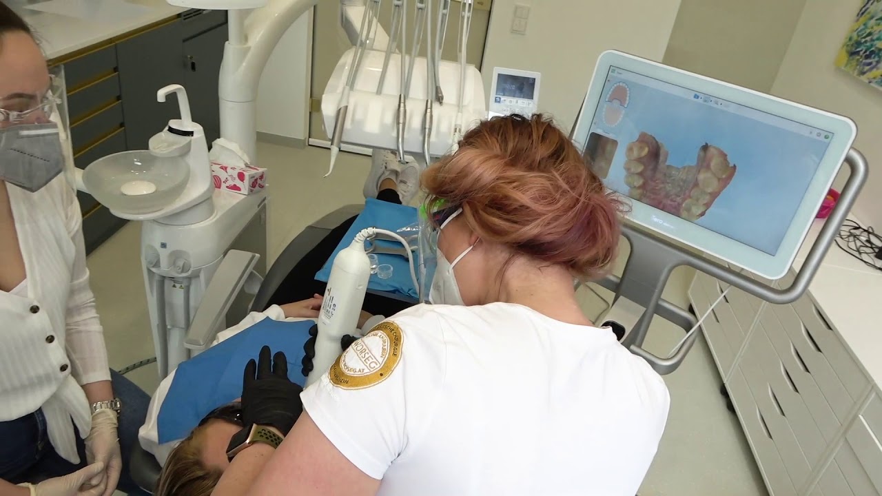 Zahnspange. Zweiter Termin – Digitale Diagnostik