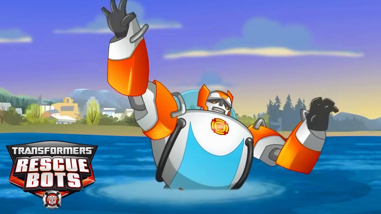 Blades odeia &aacute;gua! | Transformers Rescue Bots | COMPILA&Ccedil;&Atilde;O | Desenho animado infantil |