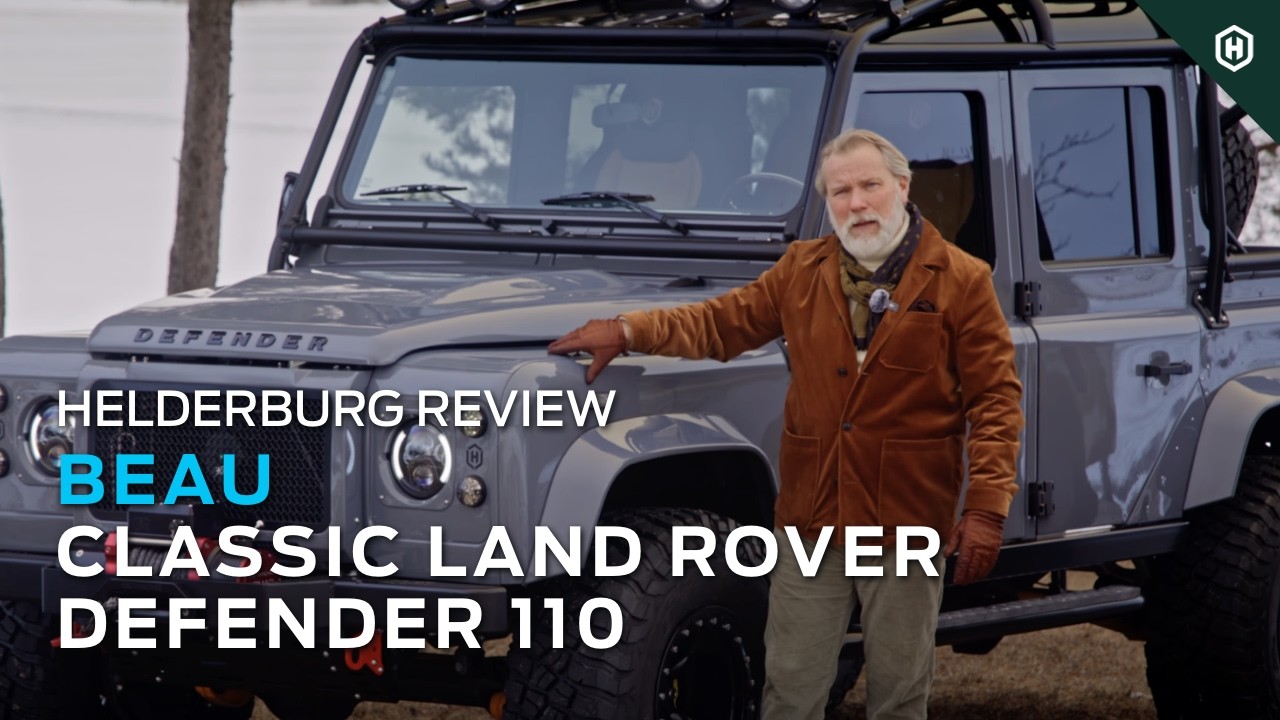 Classic Land Rover Defender D110 Double Cab: Ultimate Custom Build with Luxury & Power - Beau