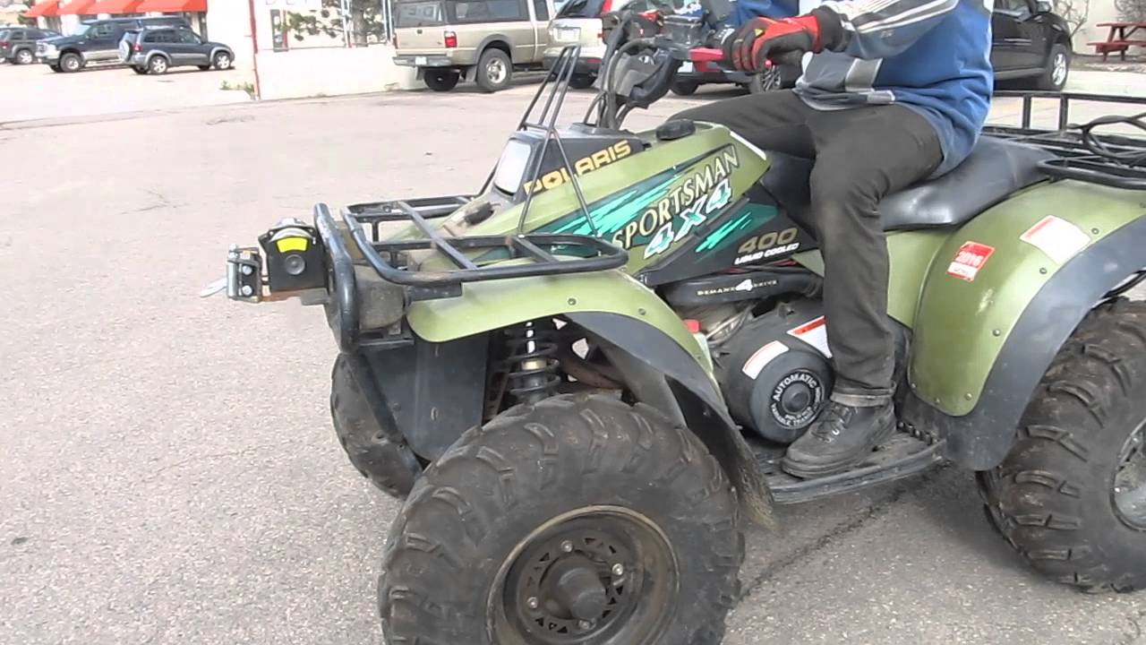 1997 POLARIS SPORTSMAN 400L 4X4 LIQUID COOLED MOTOR AND PARTS FOR SALE ON EBAY