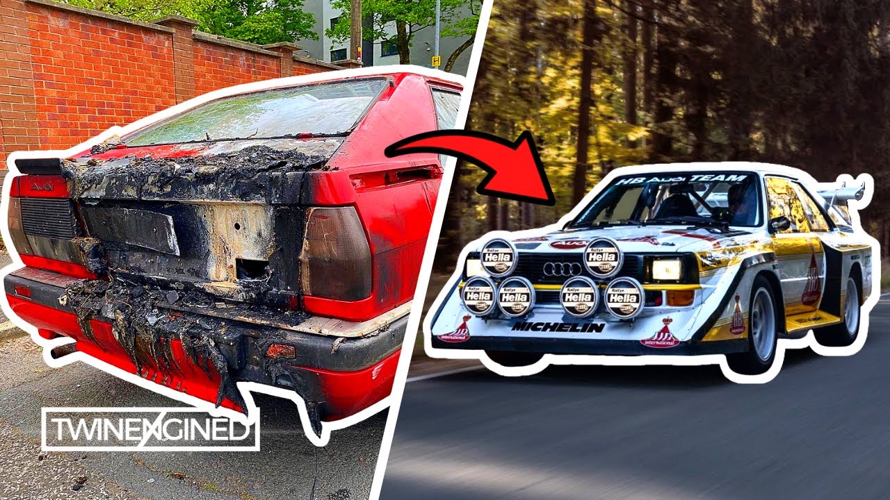 Beginning of the Audi Quattro Rally Car S1 E2 Group B Tribute Build *PROJECT PHOENIX*