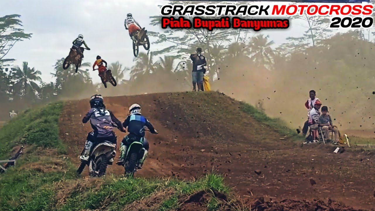 HIGHLIGHT grasstrack motocross piala Bupati Banyumas 2020 || Promaxindo