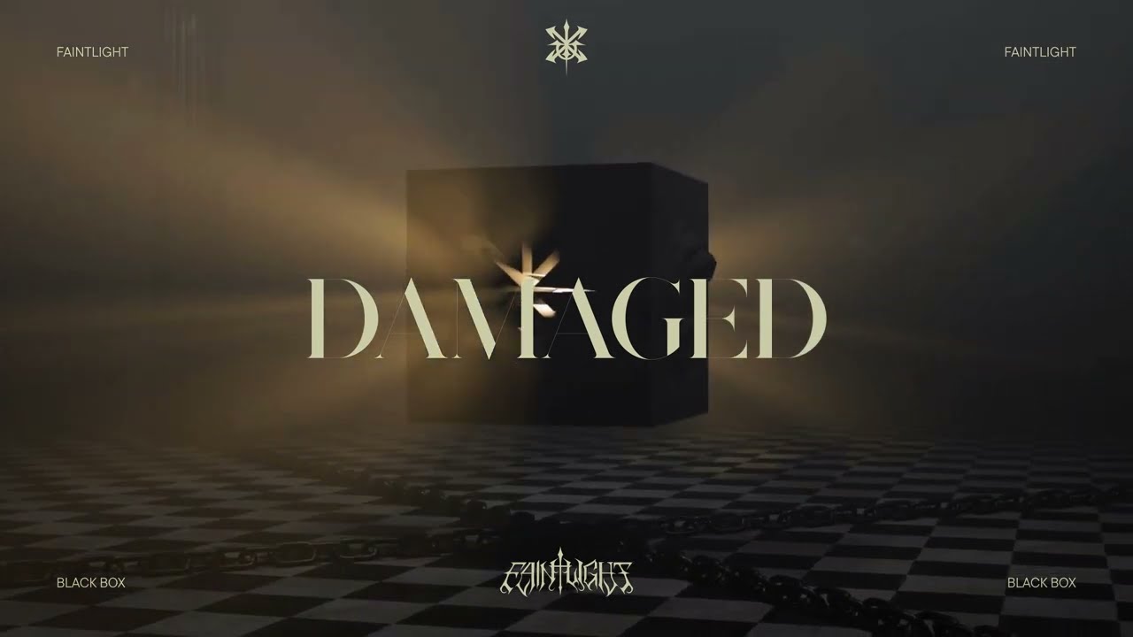FAINTLIGHT - Damaged (Official Lyric Visualizer)