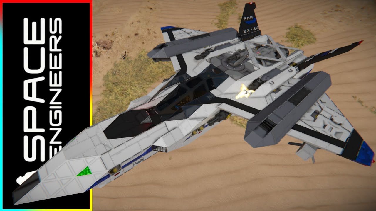 The BX-22A Fighter! - Space Engineers