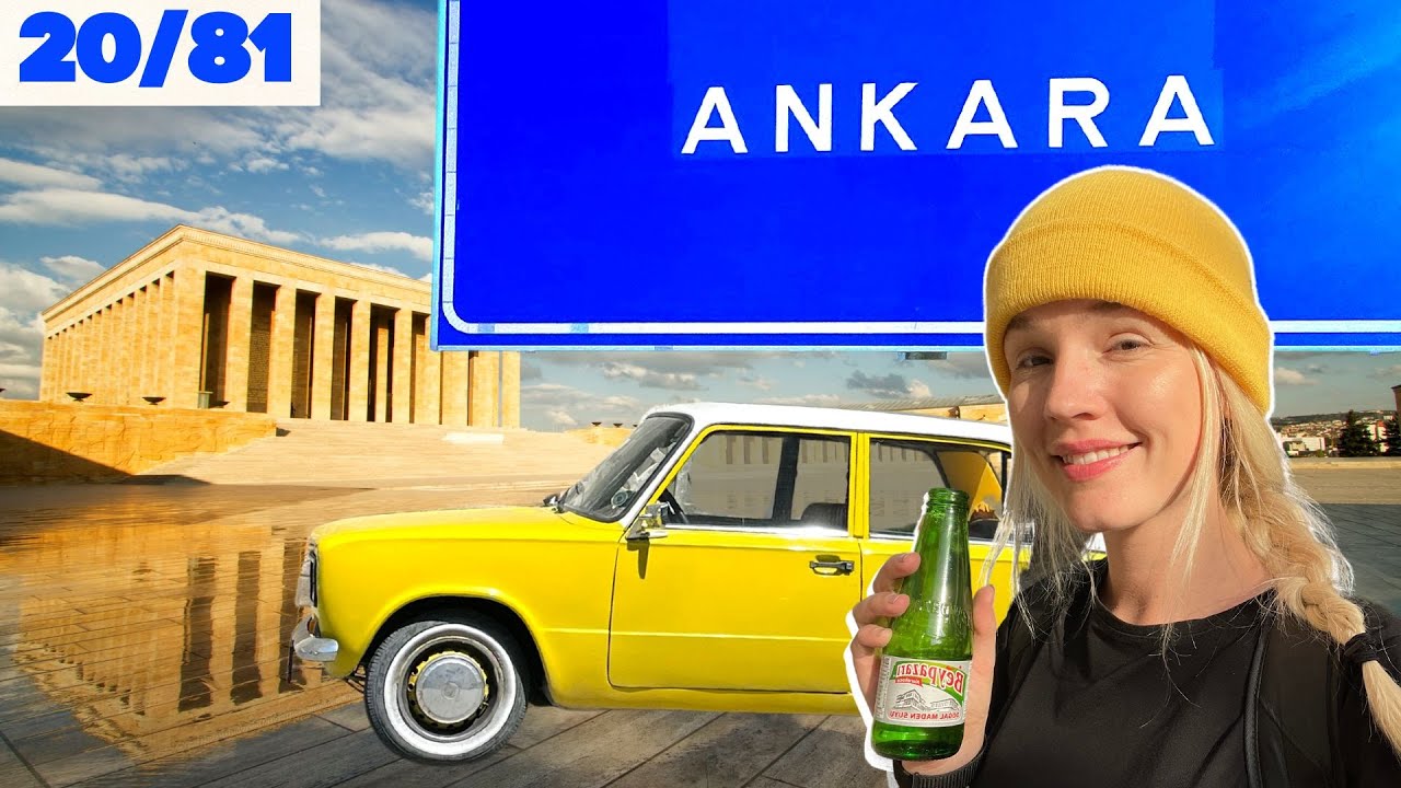 This is ANKARA!! | A road trip with my old car 🔥