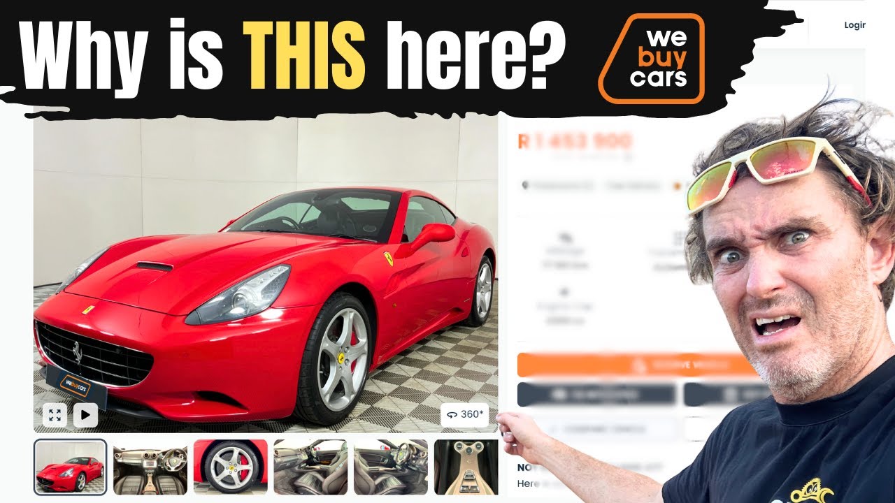 Почему на WeBuyCars есть Ferrari?! 😱