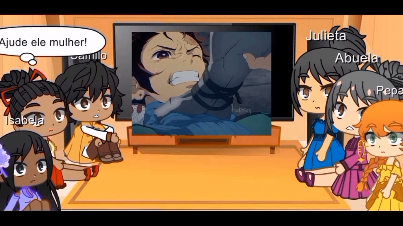 Família Madrigal Reagindo a Maribel é a nezuko (Parte 1).