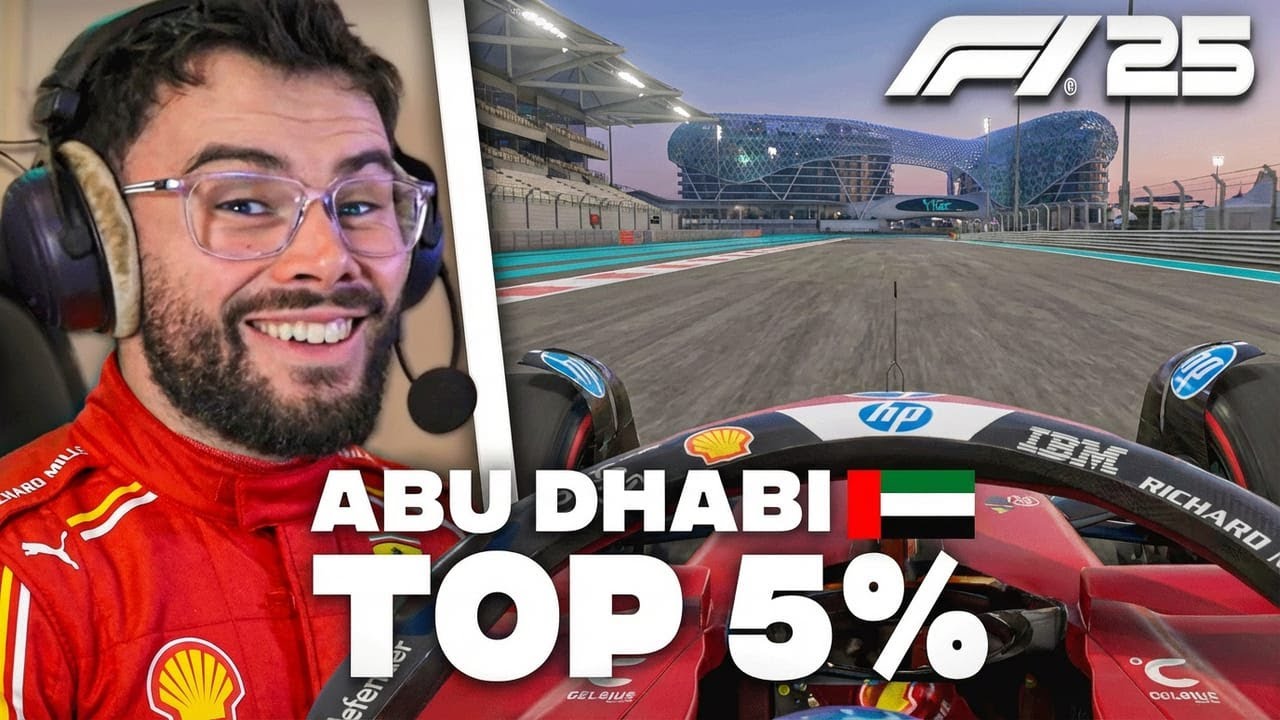 OBJECTIF TOP 5% sur F1 25 : ABU DHABI !