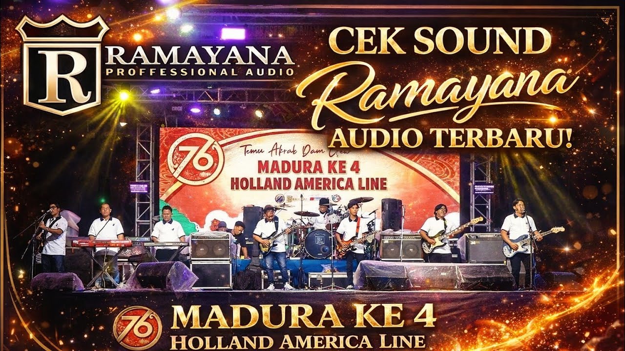 CEK SOUND RAMAYANA AUDIO TERBARU #ramayanasoundsystem - TEMU AKRAB DAM CRUW KE4