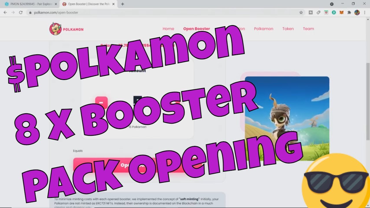 $Polkamon - Opening 8 Booster Packs (1st Editions Packs) #Meetmypolkamon