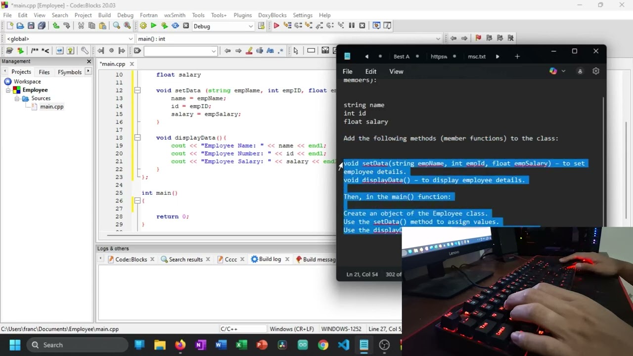 [Vlog] CpE Programming Assignment ASMR
