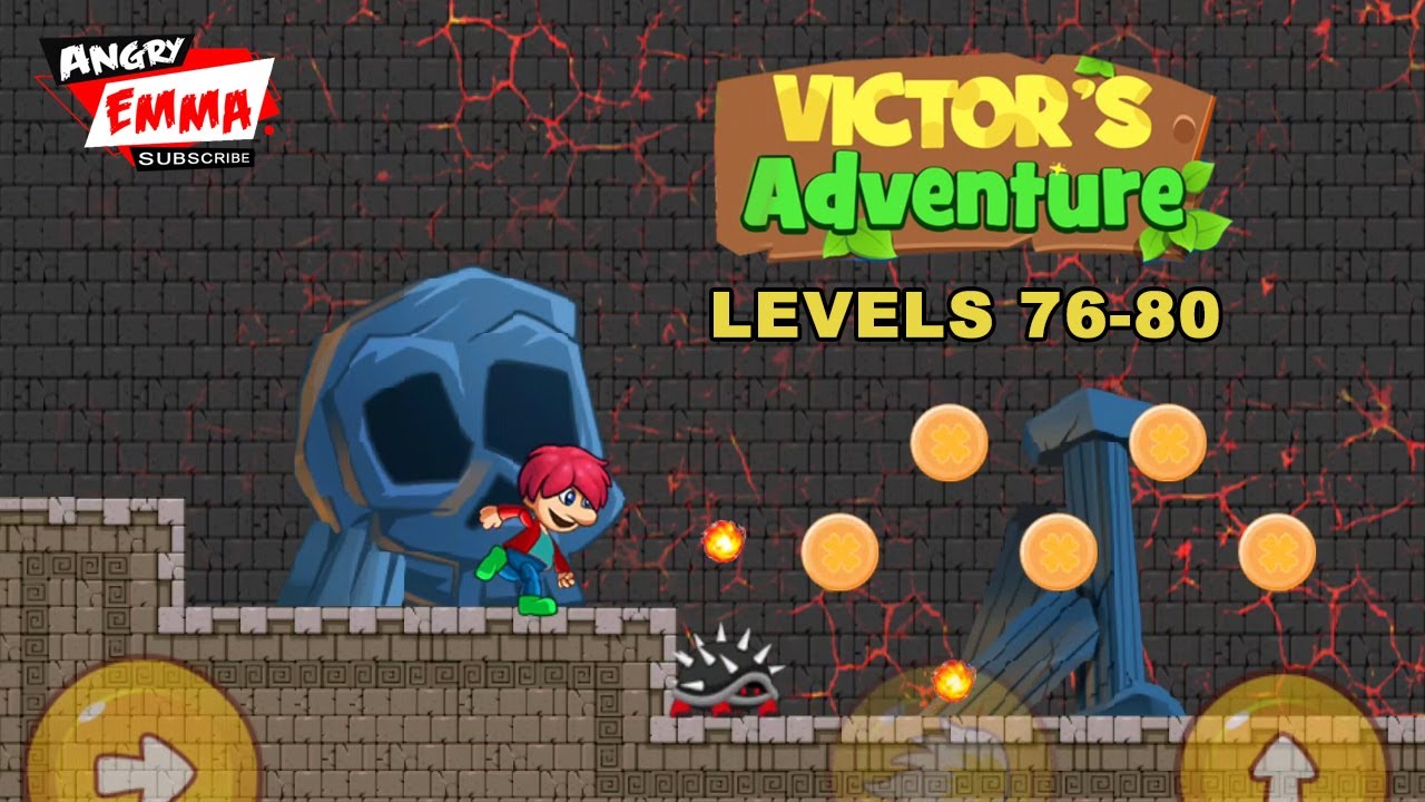 Victo’s World - Levels 76-80 (Android Gameplay)