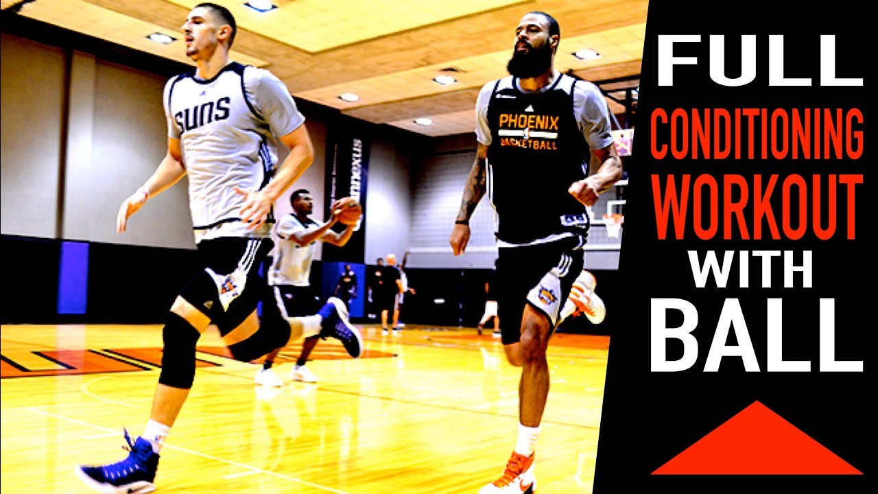 FREE 45 Minute Basketball Conditioning Workout with a BASKETBALL