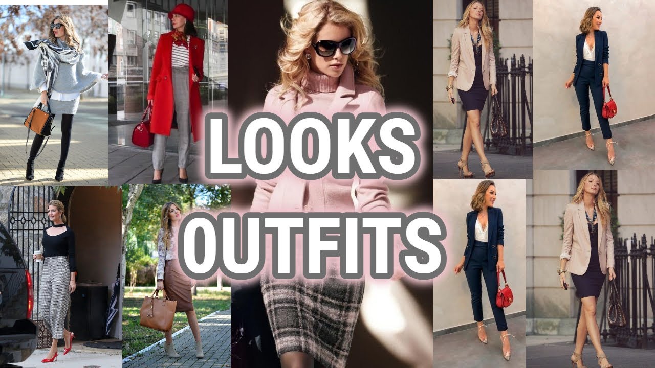 MODA ELEGANTE Y FINA/ CONJUNTOS DE ROPA ELEGANTES FINOS Y SOFISTICADOS/ COMO VESTIR BIEN CON ESTILO