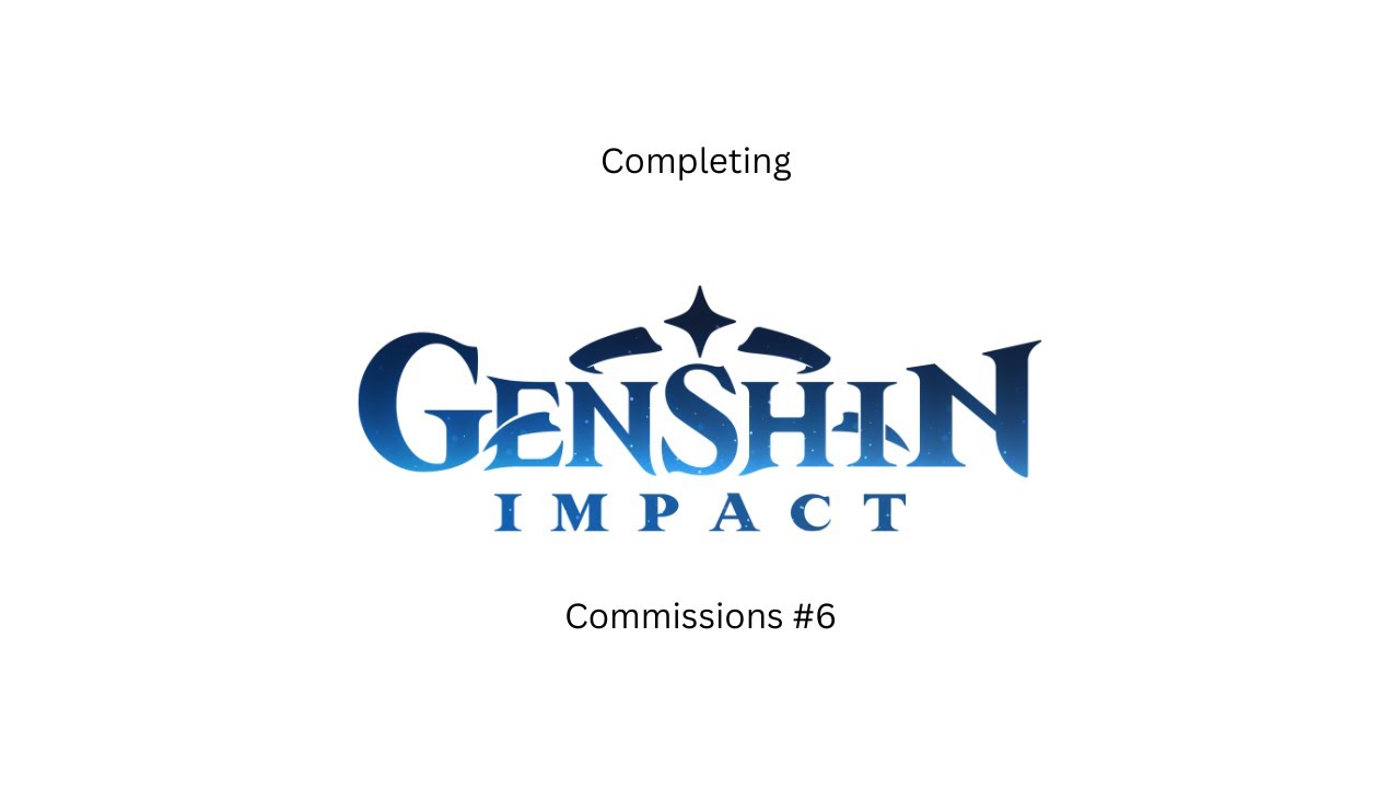 Completing Commissions in Genshin Impact #6