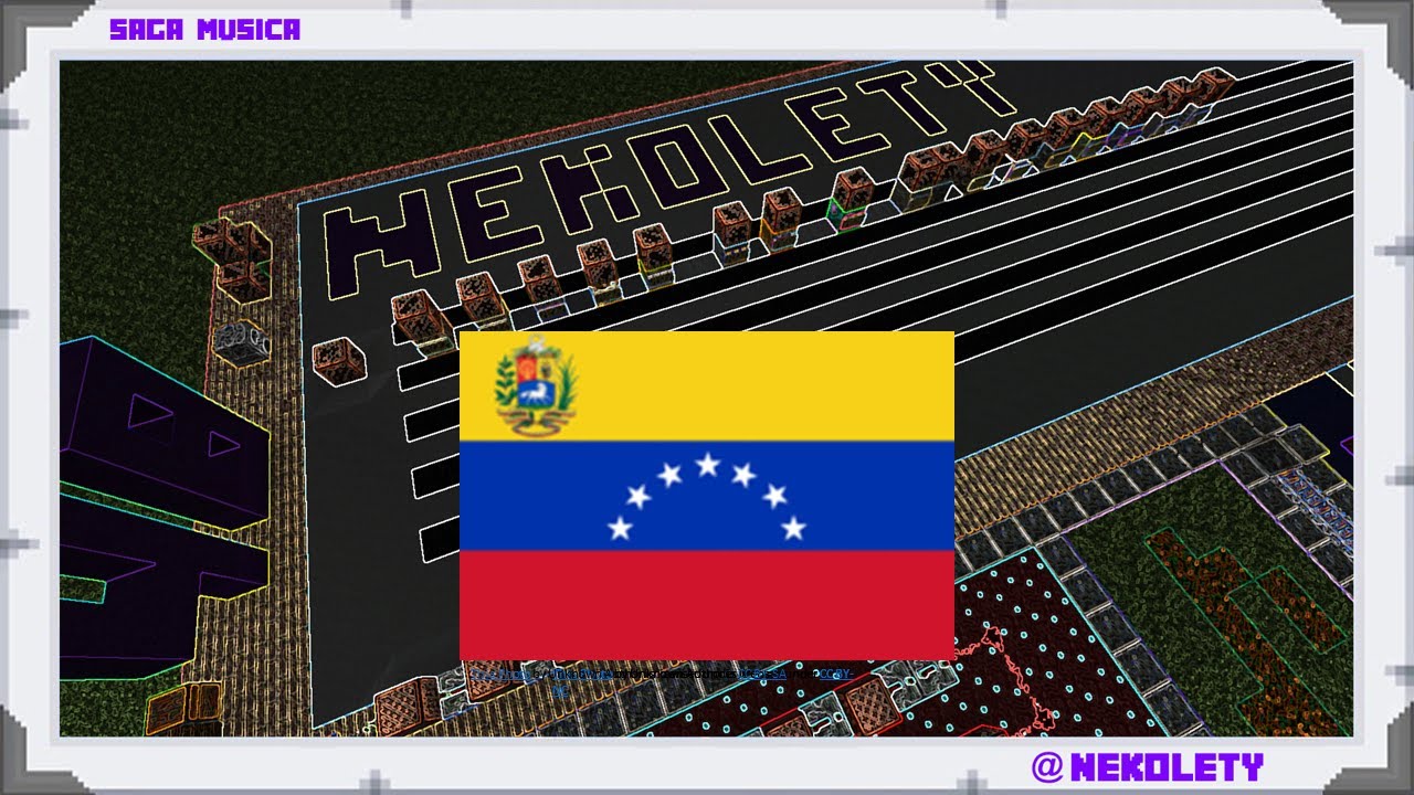 Himno de Venezuela en Minecraft