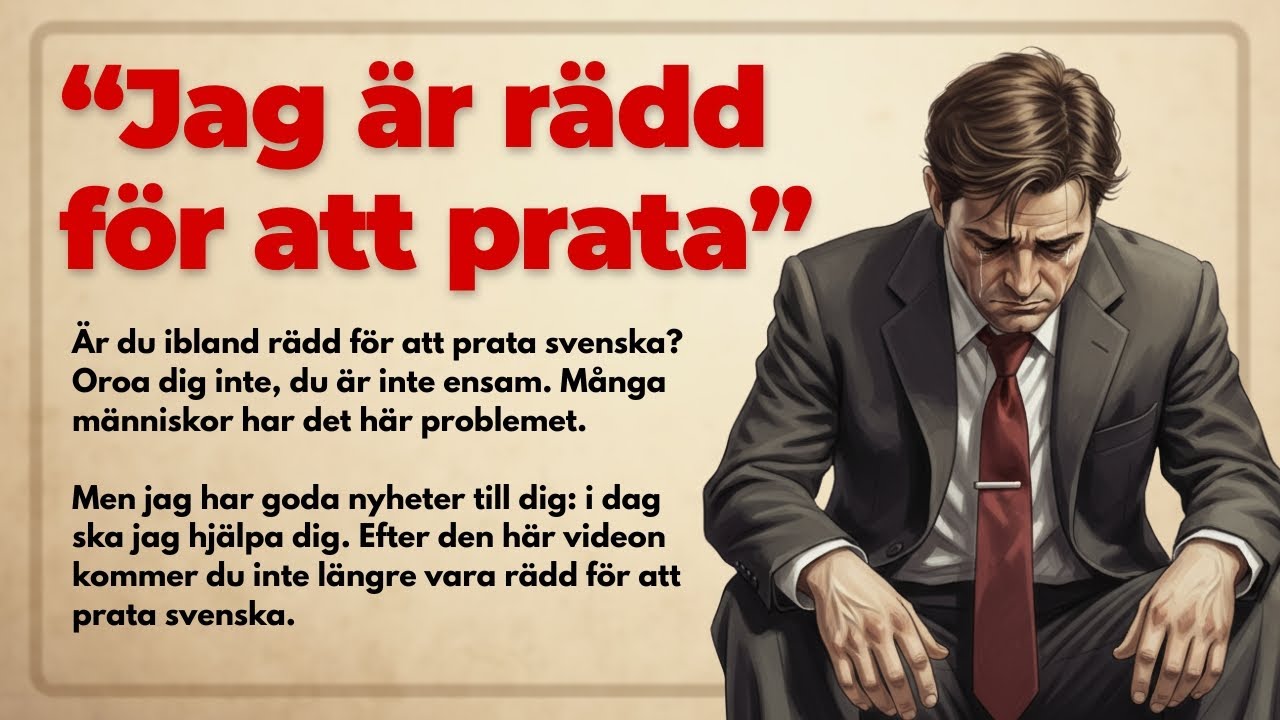 S&aring; l&auml;r du dig prata svenska utan r&auml;dsla &ndash; tips f&ouml;r nyb&ouml;rjare