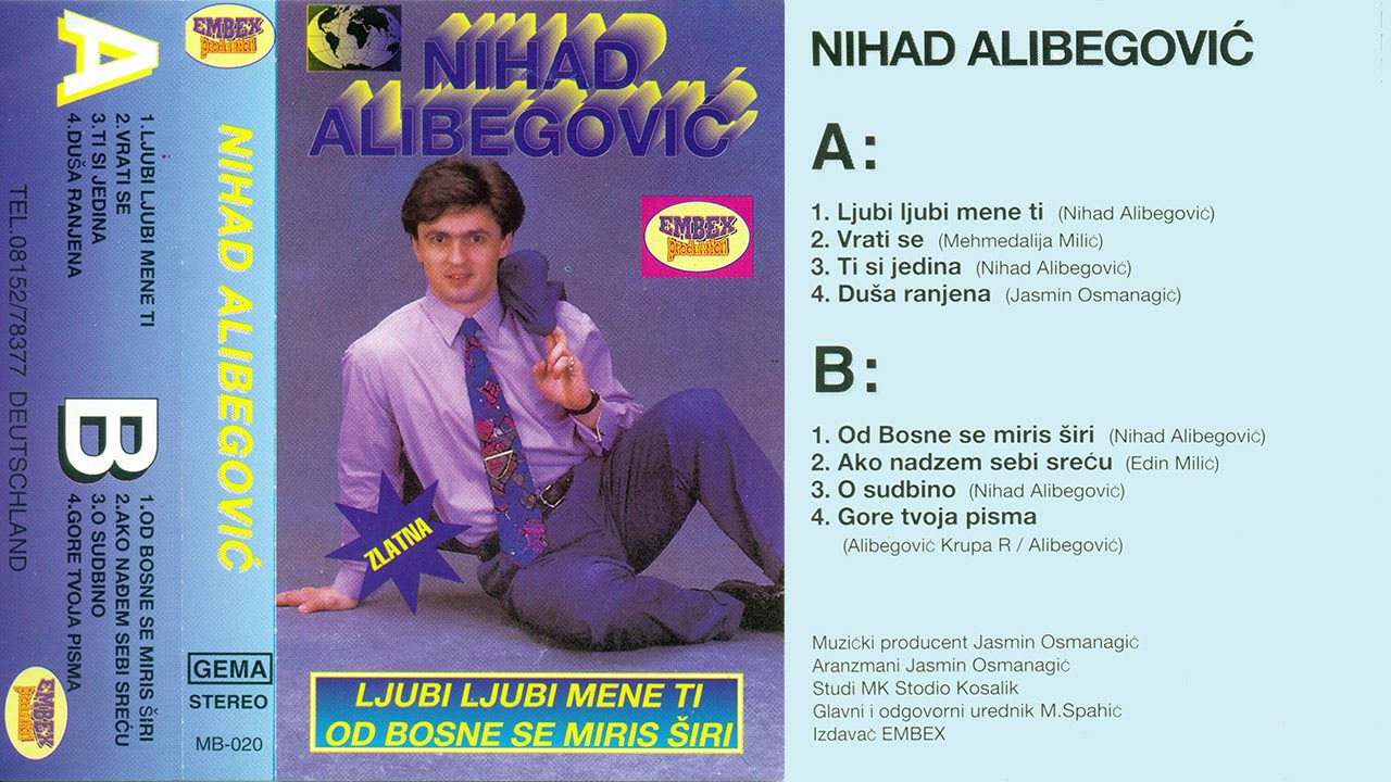Nihad Alibegovic - Ljubi, ljubi mene ti - (Audio 1993)