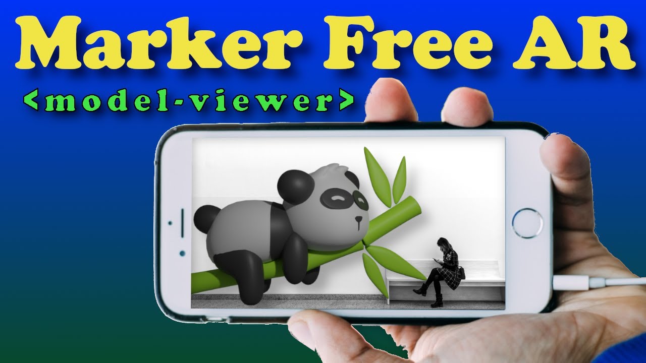 Размещайте 3D-модели в любом месте дополненной реальности с помощью Model Viewer