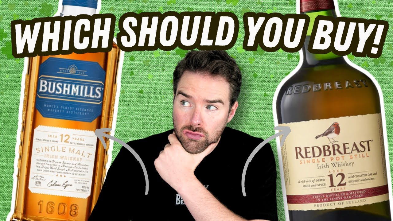 Redbreast 12 OR Bushmills 12 - WHICH IS THE BEST?! Single Pot Still vs Single Malt
