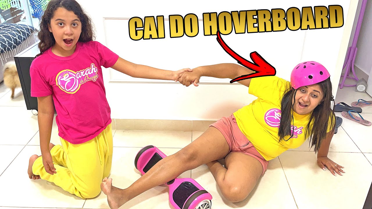 TENTAMOS APRENDER A ANDAR DE HOVERBOARD ! OLHA NO QUE DEU !